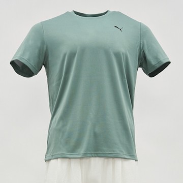 Puma TAD 男款 綠色 歐規 吸排 訓練 運動 休閒 短袖 52590830