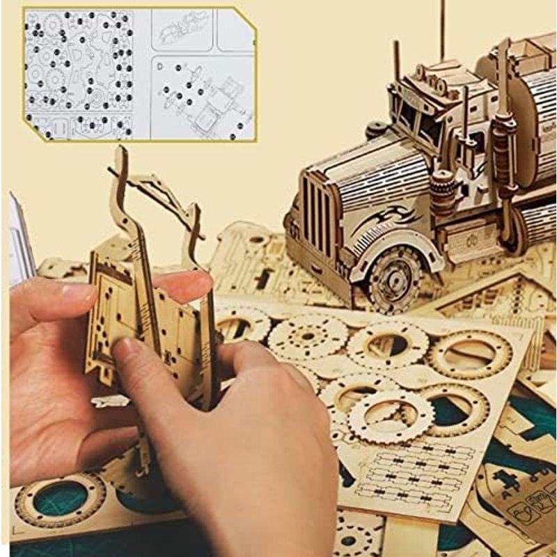 Ugears ドーザーB コンバットカー 70190 木製パズル 立体パズル ...