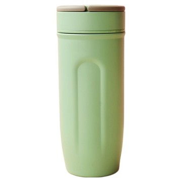 SWANZ 天鵝瓷 動飲杯 瓷芯蓋  1個  520ml  薄荷綠