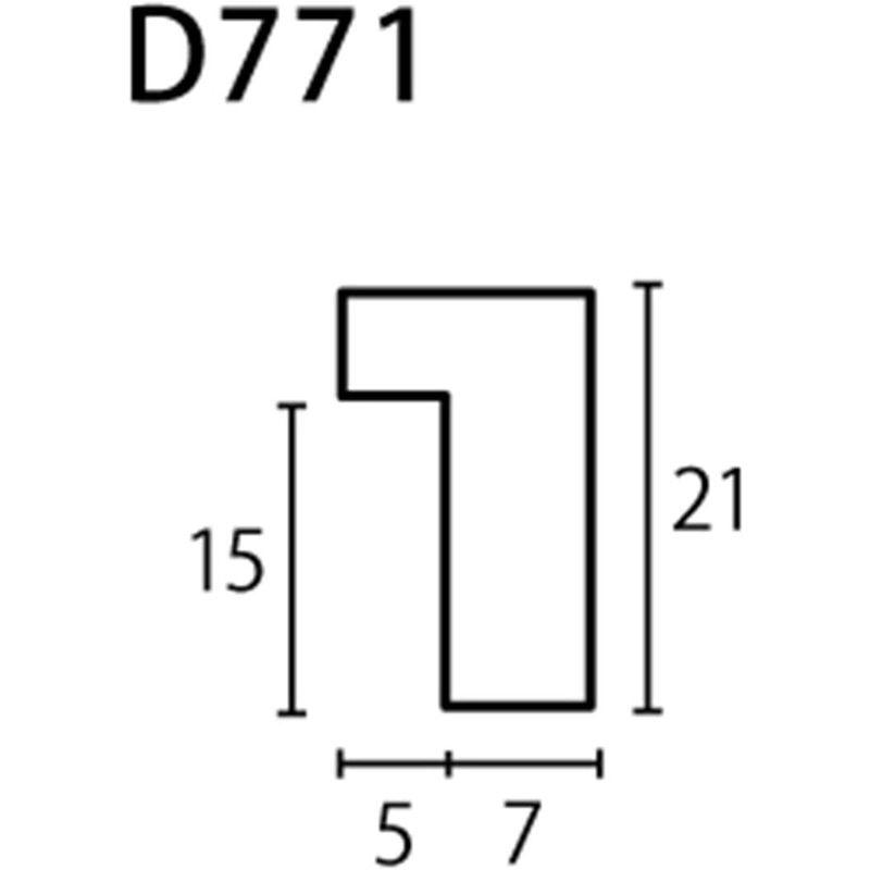 ラーソン・ジュール ハガキサイズ用マット付き額縁 D771 セピア