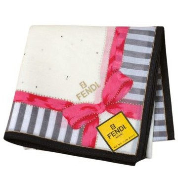 FENDI ,DIOR Christian ,CELINE字母LOGO帕領巾