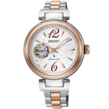 SEIKO Lukia 經典開芯機械腕錶 錶 手錶 送禮 (4R38-01L0C/SSA806J1)