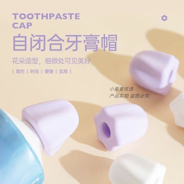 🔥臺灣出貨🔥防尘自闭合牙膏帽时尚家用简约便携式学生宿舍