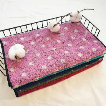 日單純棉加厚面巾吸水柔軟全棉洗臉毛巾成人情侶家用 3條包郵