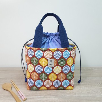 保溫便當袋 / 束口手提袋 / 便當袋 / 隨身手提袋 / 葉子葉子