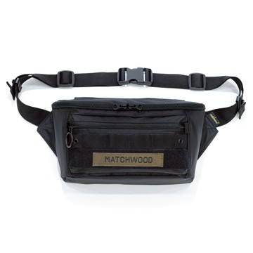 Matchwood Forward 斜背腰包 全黑款 軍事風格可參考 官方賣場