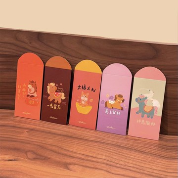 快速出貨 查高2026厚紅包袋5入