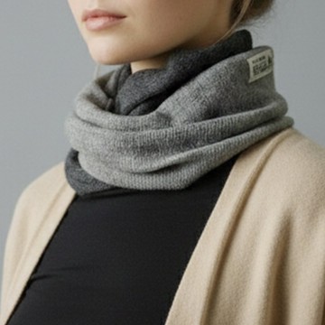 2026新款_70%Wool+30%Cashmere_雙色羊毛脖圍