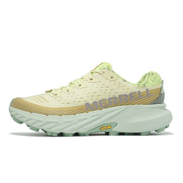 Merrell 越野跑鞋 Agility Peak 5 女鞋 黃 綠 抓地 橡膠大底 回彈 運動鞋 ML068562