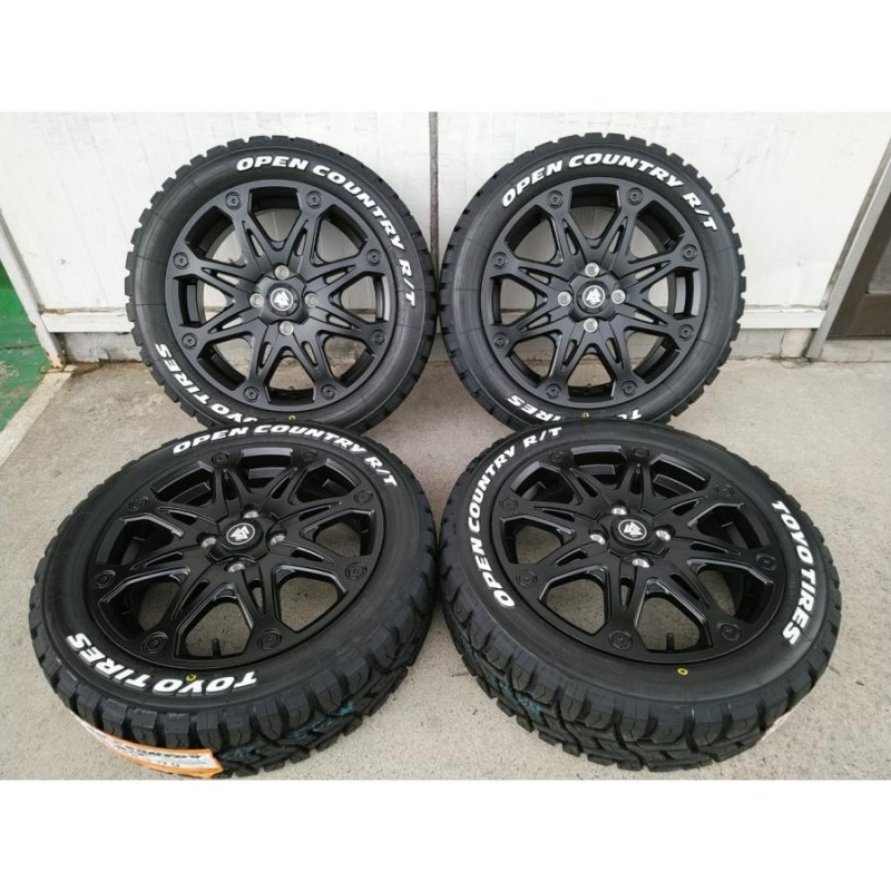 サマータイヤ TOYO オープンカントリー RT ホワイトレター 165/60R15 人気 ハイゼットジャンボ タイヤホイール MUD-X |  LINEブランドカタログ