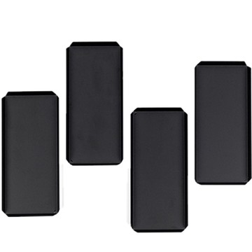 Alpha 多功能托盤 4件組  4個  黑色的