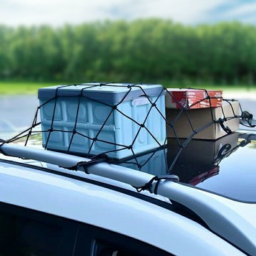 車頂行李收納網兜 汽車收納網 車頂置物網 車用網袋 汽車網袋 車用收納網 車頂網 置物網【CX0358】普特汽車精品