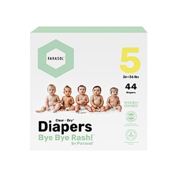 Parasol 美國 Clear + Dry 新科技水凝尿布-工藝升級版 -多款任選 <黏貼型>