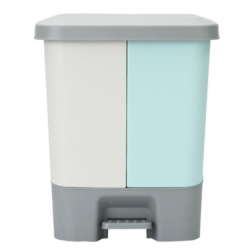 分類垃圾桶 垃圾分類垃圾桶家用雙桶帶蓋廚房大號干濕分離腳踏辦公室用商用【MJ5449】
