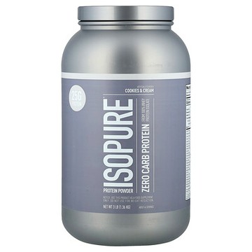 Isopure, 零碳水化合物，曲奇奶油，3 磅（1.36 千克）