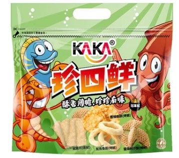 【觀光必買】KAKA 珍四鮮 冠軍魷120G
