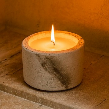 比利時 MON DADA 天然蠟燭 XS - Ø12 x H7 cm- ERCU暖色 - ERCU暖色-BLEAK SEA黑海