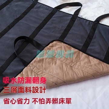 ✅店家嚴選 ⑦天鑒賞✅臥牀老人翻身輔助墊純棉可水洗位移墊成人隔尿墊大尺寸軟擔架防漏