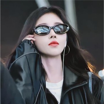 鞠婧祎同款橢圓墨鏡2025新款高級感防紫外線貓眼太陽眼鏡女20294