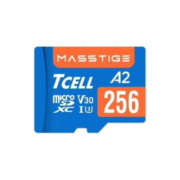TCELL MASSTIGE A2 microSDXC UHS-I U3 V30 170/125MB 256GB 記憶卡