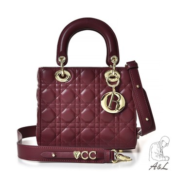 【A&L老工匠】真皮Poll時尚經典掀蓋羊皮小包-高貴酒紅