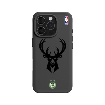 iPhone 16 Pro SolidX 黑 - NBA - B&W-密爾瓦基公鹿 Milwaukee Bucks B&W