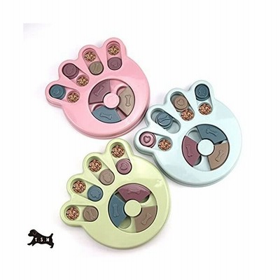 T S H ペット用犬の手形餌入れ 知育玩具 パズルゲーム おもちゃ 早食い防止 食器 皿 フードボール おやつ Iq 運動不足 パズル 楽しい ピ 通販 Lineポイント最大get Lineショッピング