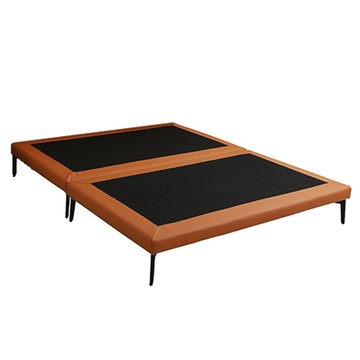 【本木】光芒 抗菌科技皮革防潑水床底-雙人5尺#56 拿鐵