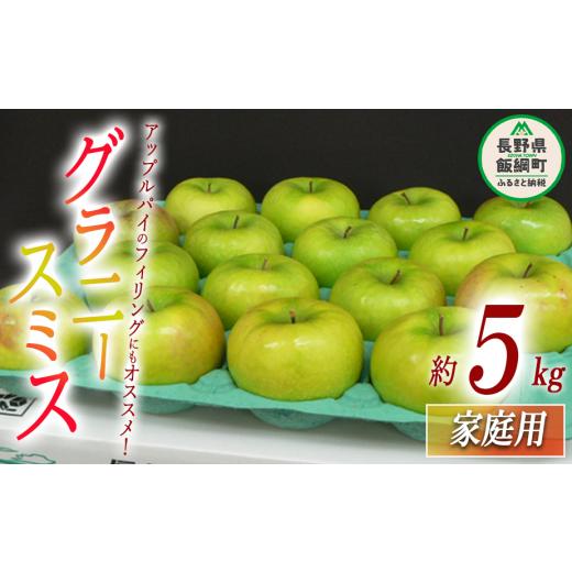 ふるさと納税 長野県 飯綱町 りんご グラニースミス 家庭用 5kg 沖縄県への配送不可 2023年11月中旬頃から2024年2月下旬頃まで順次発送予定 ふるさと振興公社 …