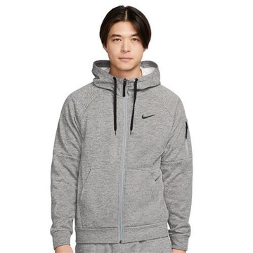 Nike 連帽外套 男裝 刺繡 刷毛 灰【運動世界】DQ4831-063