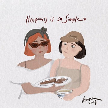 似顏繪 / 個人 / 朋友 / 情侶