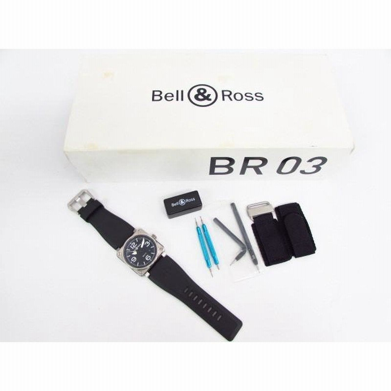 Bell & Ross ベル&ロス BR03-92-168 42ミリ 自動巻き メンズ