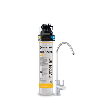 EVERPURE 櫥下型 PURVIVE-4C無鉛龍頭生飲淨水器(可加購升級套件)