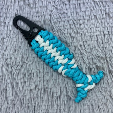 去編 | 人魚之尾 | Mermaid's Tail | 手工傘繩鑰匙扣