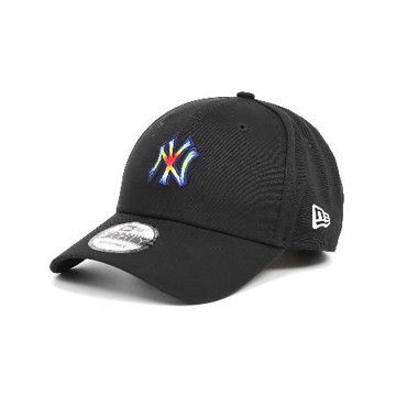 New Era 棒球帽 940 MLB Tie Dye New York Yankees 紐約洋基 黑 刺繡 NE70917410