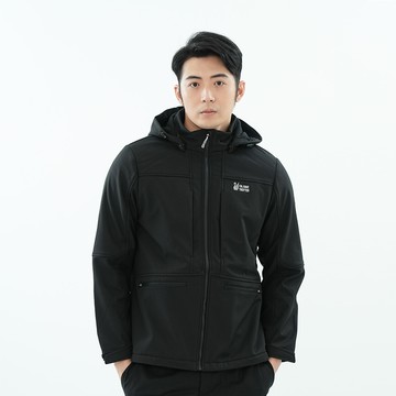 遊遍天下 男款 GlobeTex防水防風保暖刷毛軟殼外套(GJ23051)