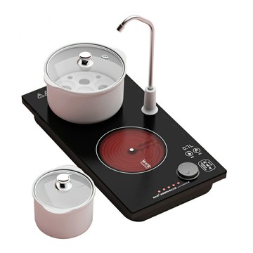 110V北美版茶大師のR8靜音電陶茶爐跨境出口智能煮茶器泡茶燒水爐