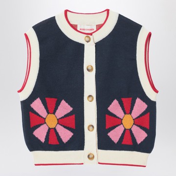 Navy blue Kaleidoscope vest