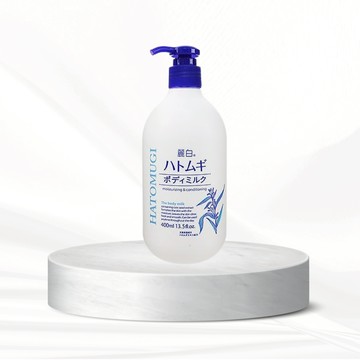 【日本熊野】麗白薏仁身體乳液400ml｜薏仁精華萃取 潤澤 DS005371