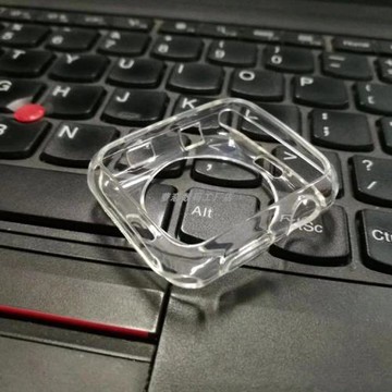 蘋果手表保護殼透明防摔硅膠套