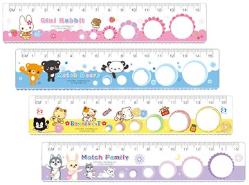 【文具通】15公分 15cm 洞洞尺 圈圈尺 塑膠 直尺 出貨品牌及圖案皆為隨機 依現有庫存為主 Q1010337【APP滿額下單4%點數(單一帳號最高1500點)】5/31止