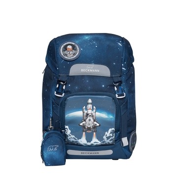 *【Beckmann】Classic 兒童護脊書包(22L)-3D太空火箭2.0