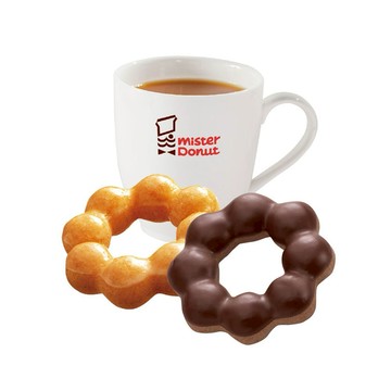 【Mister Donut】 和甜甜圈在一起喝下午茶