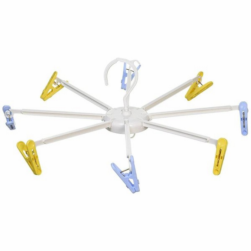 小久保工業所 小久保 洗濯ハンガー 靴下やハンカチなどの小物干しに便利 Color Cruise ミニパラソルハンガー ピンチ8個付 通販 Lineポイント最大0 5 Get Lineショッピング