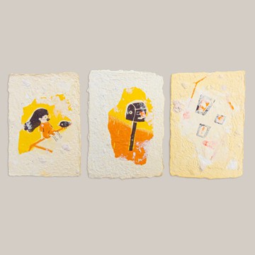 【手工畫/卡片組】我是鳥 (1組3張)