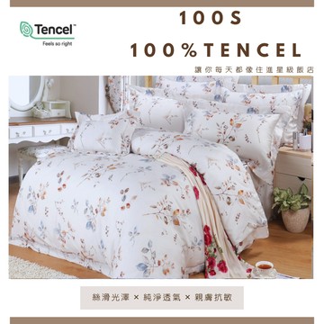 【帕瑪PAMA】100S 100%萊賽爾纖維兩用被床包組【TENCEL天絲】/單人/P-012-02