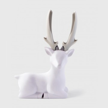 【Simple Zone】iThinking-桌飾臥鹿款(斜口鉗)_霧白