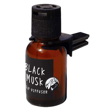 【日本 John′s Blend】BLACK MUSK 黑麝香 液體車用 冷氣口夾式 精油擴香 (18ml)