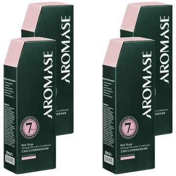 AROMASE 艾瑪絲 紅玫瑰重建髮質修護素  400ml  4件