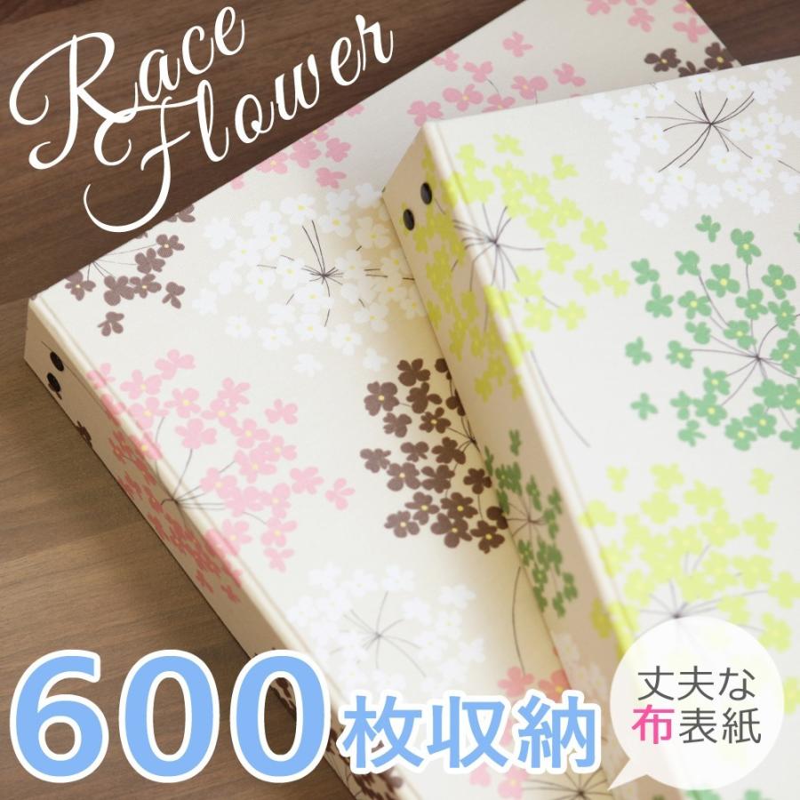アルバム 写真 大容量【レースフラワー柄 600枚収納 シート白】おしゃれ リフィル かわいい 赤ちゃん 結婚式 子供 台紙 整理 大量 収納 |  LINEショッピング